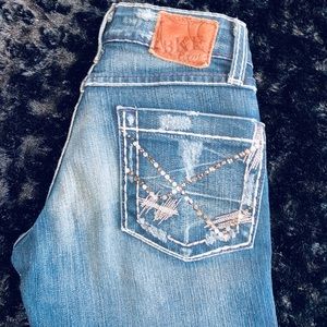 BKE denim jeans for girls
